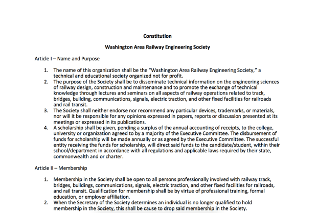 WARES Constitution 1